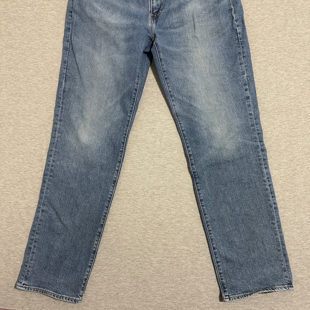 Levi's 514 Straight Fit Jeans Blue Denim Medium Wash Mens Size W38xL33 - Picture 9 of 16